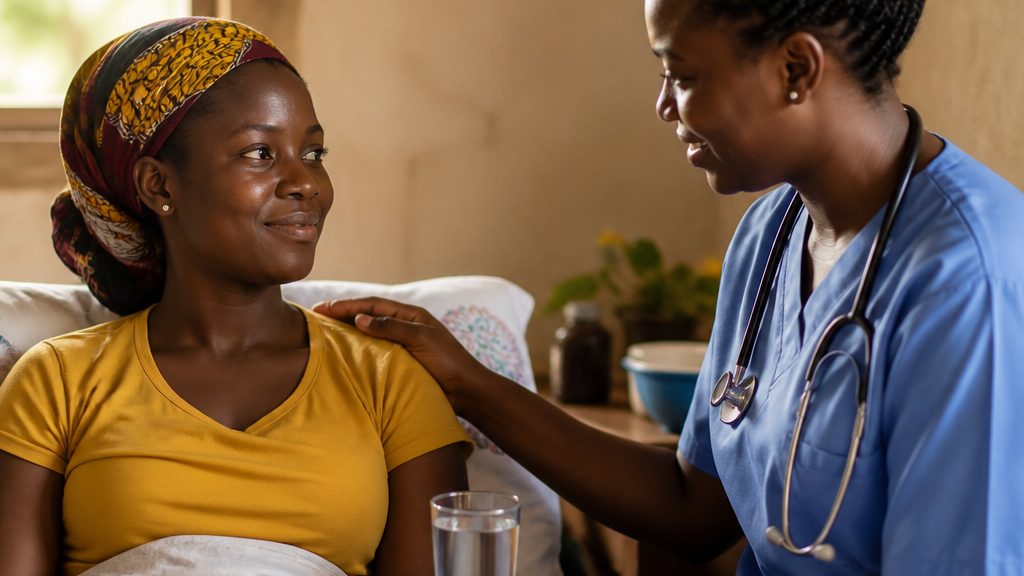 Editorial photo representing infectious disease care
